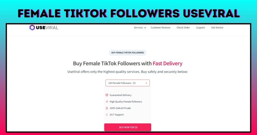 female tiktok followers useviral